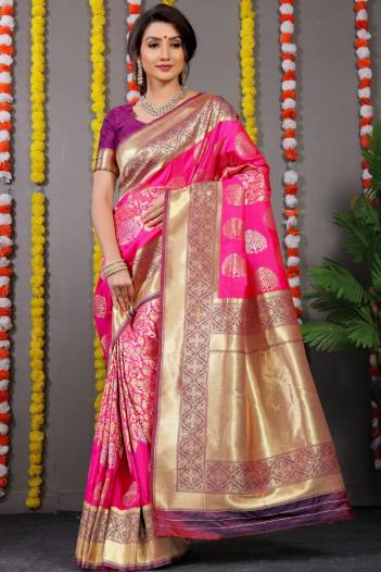 Maharaja Silk By Kasmora Kanchipuram Pure Silk Saree Collection